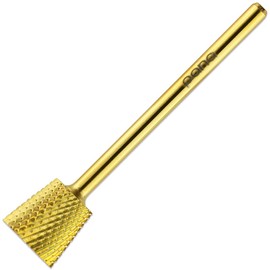 Pana 3/32" 4 Week Backfill Nail Carbide Bit - For Electric Dremel Drill Machine (Fine, Gold (Inverted Backfill))