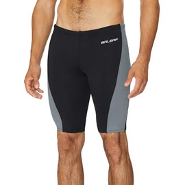 BALEAF - Traje de baño para hombre, traje de baño de entrenamiento atlético, duradero, para natación, competición de carreras