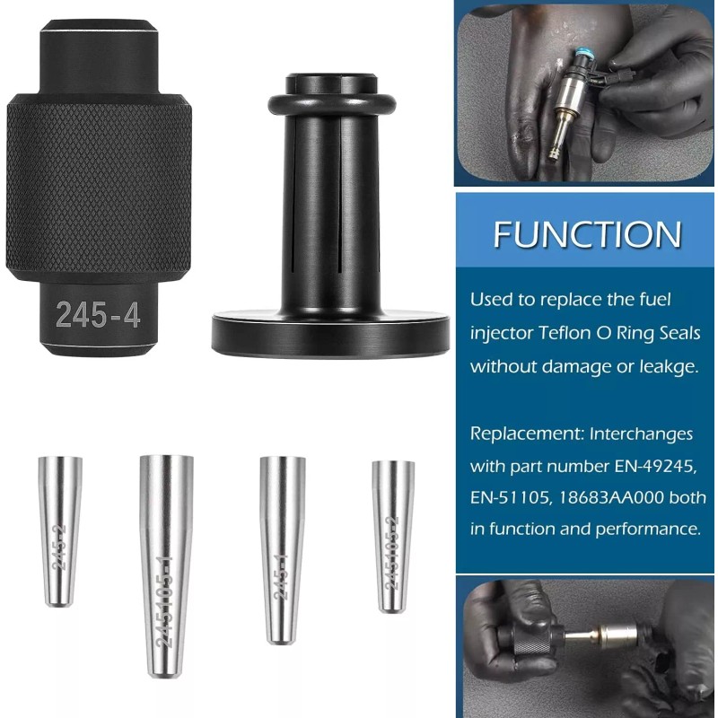DW-Auto 6706 Injector Rail Assembly Remover & GM245 Fuel Injector