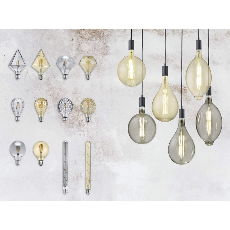 Trio Leuchten 904 479 A +, Bulbs, Glass, 4 Watts,