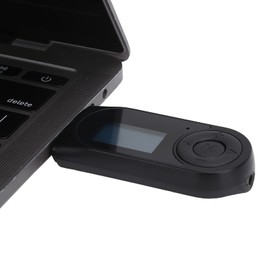 2 in 1 USB Bluetooth 5.0 Adapter for PC Laptop, Long Range Bluetooth Receiver with Hands- Function, LCD Display Bluetooth Network Adapters for 10/8.1/8