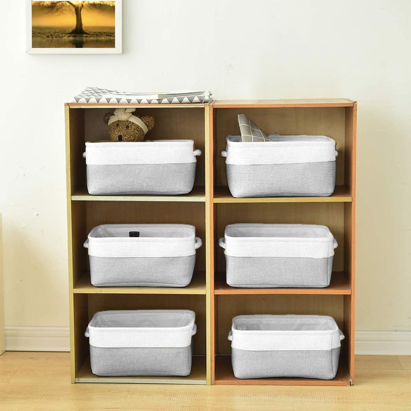 Mangata Fabric Storage Basket, Storage Box, Cupboard Basket Storage, Fabric