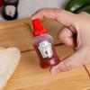 4Pcs 25ml Mini Ketchup Bottles for Bento Box Accessories,Mini Condiment