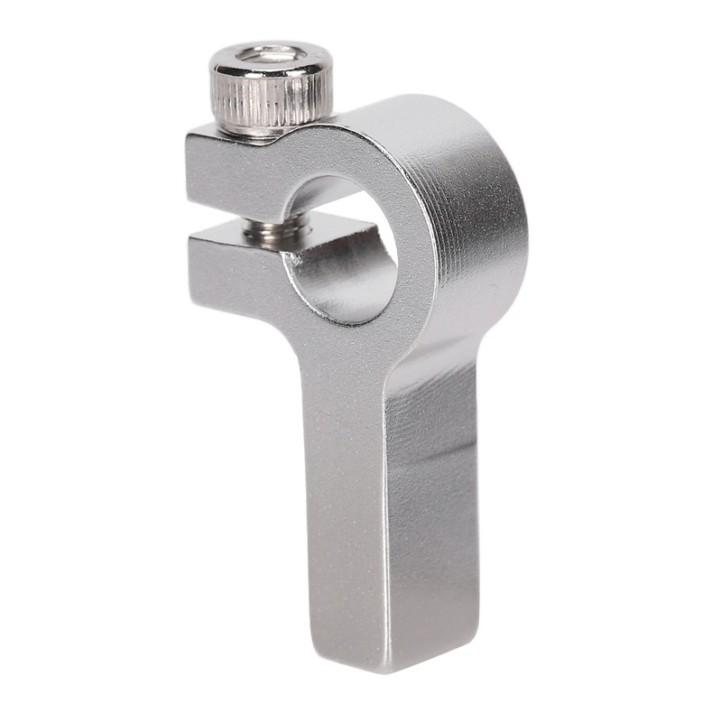 3Pcs Tube Clamp Hub Aluminum Shaft Clamping M4 Thread Mounting
