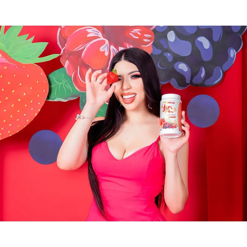 Yeri Fibra 300 Grs Naranja Y Frutos Rojos