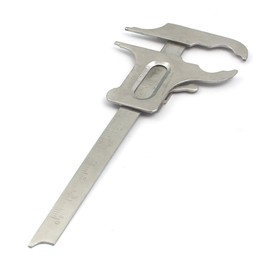 OdontoMed2011® New Boley Gauge Caliper 10CM Measuring Stainless Steel Dental Instruments