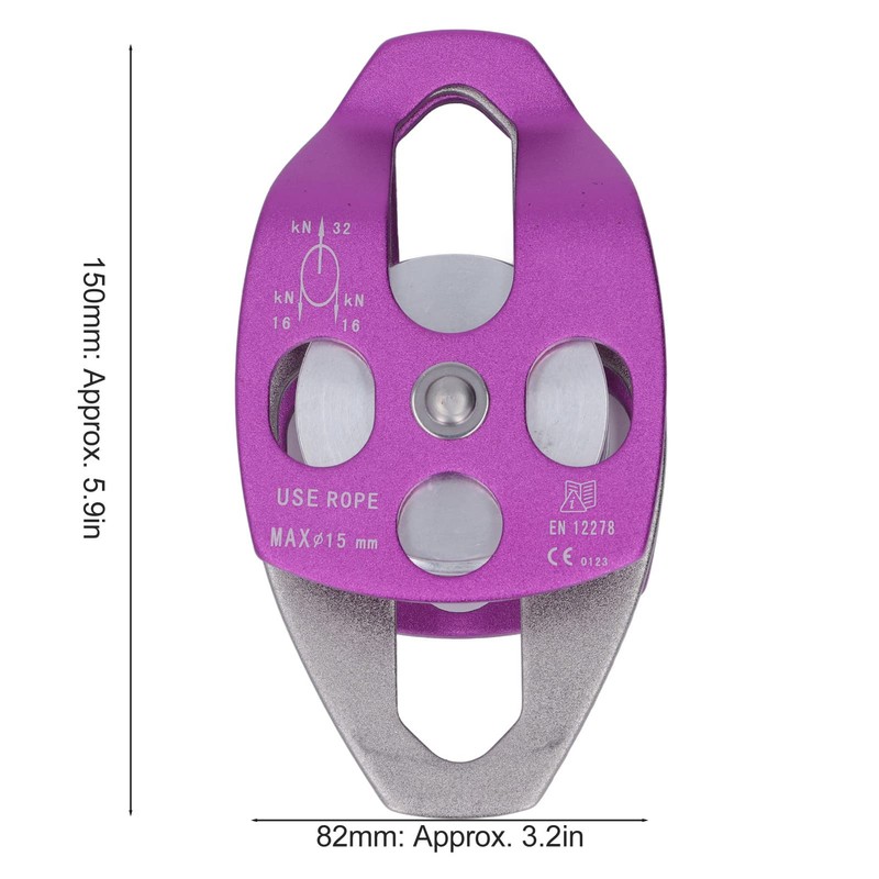 Climbing Pulley Climb Lightweight and Durable Aero Space Aluminum Alloy
