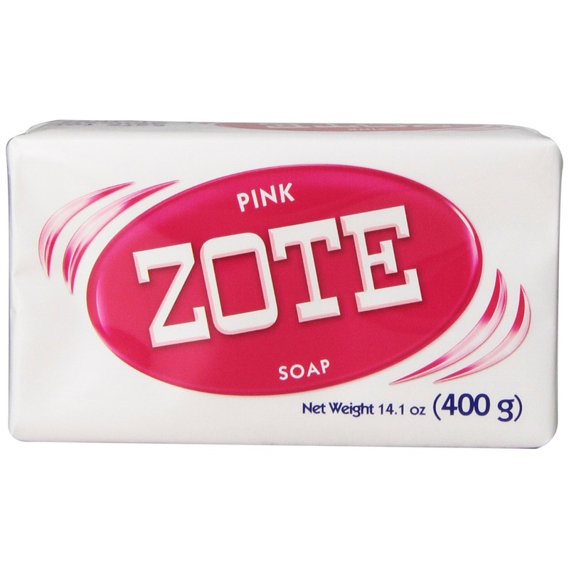 Zote Laundry Bar Soap Variety Pack - White and Pink