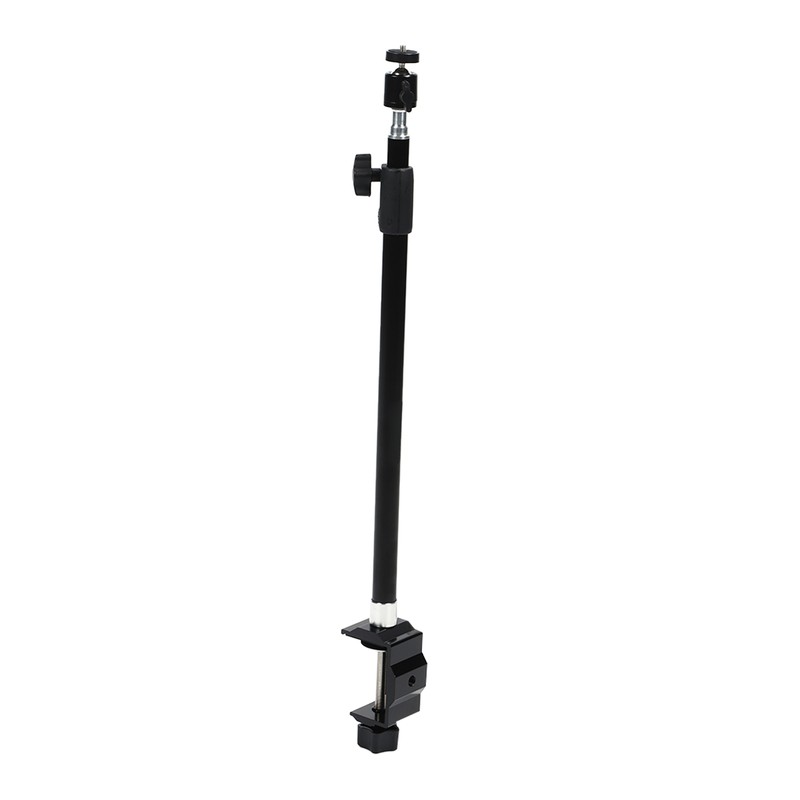 Desk Mount Stand Stretchable C Clamp Light Mount Stand for