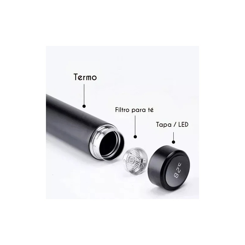 Misorel Prensa Francesa Café 600ml + Termo Digital