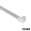 TERF® 50 Pcs Reusable White Cable Ties 370mm (14.57'') X