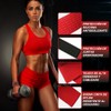 Correas de levantamiento de silicona antideslizante 4 piezas, Straps Para
