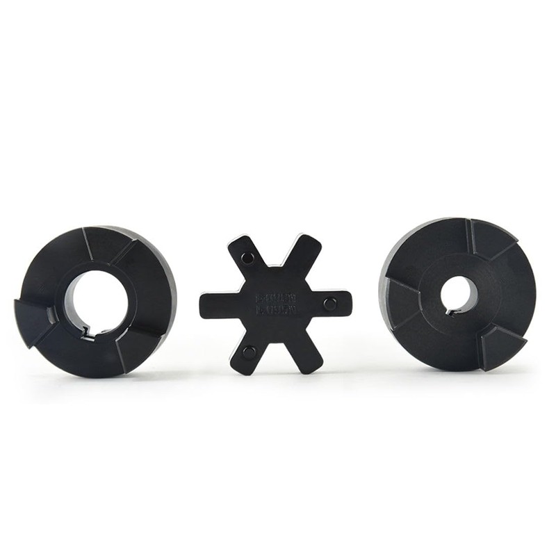 1/2" to 7/8" L090 3-Piece L-Jaw Coupling Set & Buna-N
