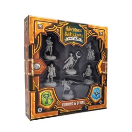 Steamforged Games Adventures & Academia: Cunning & Divine Role Playing Miniatures 5E Compatible.