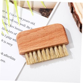 Ipetboom Wooden Nail Brush with Dense Bristles Finger and Toe Nail Scrubbing Tool for Deep Cleaning Durable Skin Friendly Design with Comfortable Grip