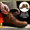 Geyoga 8 Pcs Boot Toe Protectors Work Boot Guards Shoe