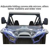 SAUTVS Adjustable Folding Side Rear View Mirrors for Teryx KRX