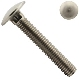 SC603 M8 x 100 M8 x 100 DIN 603 Fully Threaded with Square Neck Stainless Steel A2 V2A SC-Normteile