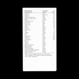 Wild Nutrition Food Grown Daily Multi Nutrient 45+for Women 60 Capsules