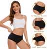 ShieldEase Washable Incontinence Underwear for Women - Cotton Leakproof Briefs,