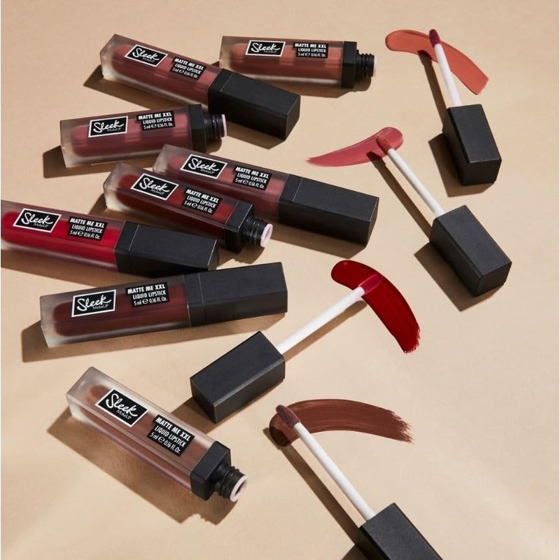 Sleek MakeUP Matte Me XXL Liquid Lipstick, High Impact Colour,