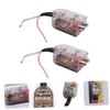 TEHAUX 2Pcs Car High to Low Audio Converter Adapter for