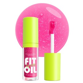 XTJXTJ Moisturizing Lip Oil, Big Brush Head Hydrating Lip Glow Oil, Shiny Moisturizing Lip Gloss, Nourishing & Non-Sticky Long Lasting Fresh Transparent Tinted Plumping Lip Oil (#03, 0.16 fl oz)