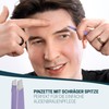 KLINGENHELD® Precise Tweezers Set with Hand-Cut Tips - Perfect for