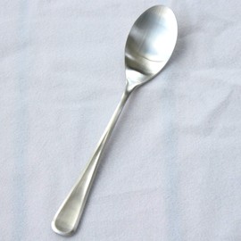 Nagao Antibacterial Dinner Spoon, Set of 2, 18-8 Stainless Steel, Copper Containing, Made in Japan