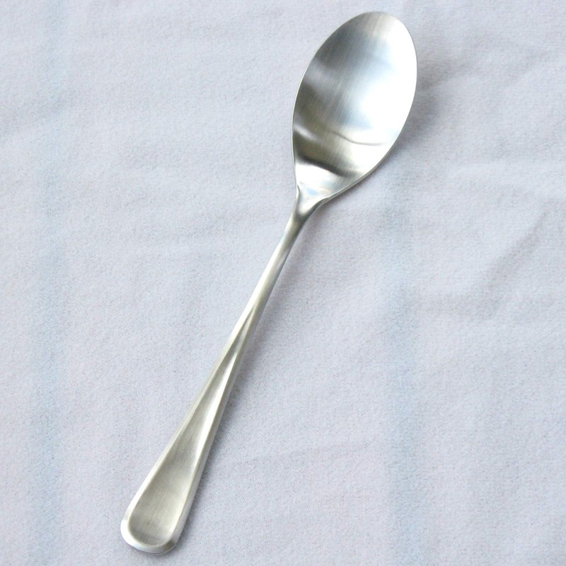 Nagao Antibacterial Dinner Spoon, Set of 2, 18-8 Stainless Steel,