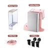 Mecity Pink Coffee Maker 3-in-1 Single Serve Coffee Machine, For