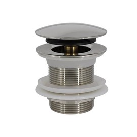 Mountain Plumbing: BDWOF-ST-NS/PN - EZ-Click™ Bath Tub Drain without Overflow (drain tube not included)