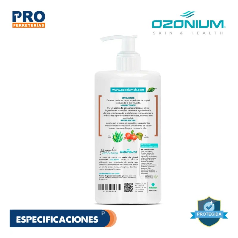 Crema Para Manos Ozonizada Ozon008