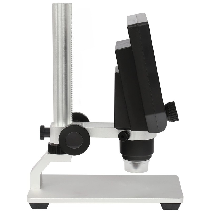 Omegon Digitalmikroskop DigiStar, 1x-600x Zoom, 4,3 Zoll HD-LCD Farbdisplay, integrierte