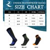 RANDY SUN Waterproof Socks Men Women Waterproof Socks Breathable Cold