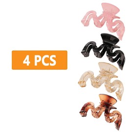 Traziewell Hair Clip Medium Hair Clips Women's 4 Pieces Hair Clips Large for Thick Hair Non-Slip Hair Clip Strong Hold Hair Clips for Women Girls 1105