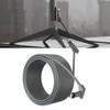 Rectangular Satellite Replacement Cable Waterproof Satellite Extension Cable Grey with