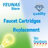 40mm Faucet Ceramic Disc Cartridge Plastic Single Handle Water Mixer