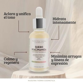 Suero Niacinamida 5% Seborregulador, Regenerante y Equilibrante
