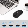 Wireless Mouse, 2.4G Slim Portable Wireless Mouse for Laptop Silent