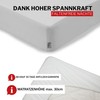 DarBene Fitted Sheet 180 x 200 cm Premium, 100% Premium