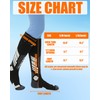 Heated Socks - Women and Men Electric Heating Wool Knee