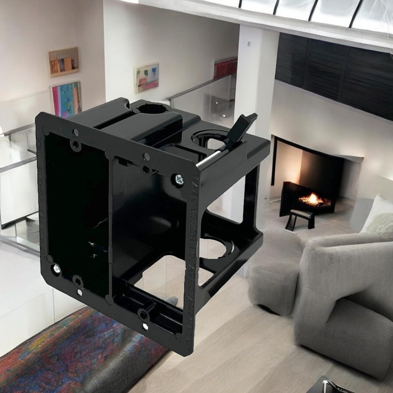 iMBAPrice IMBA-LVDR2-2 (2-Gang) Cut-in Combo Electrical Power and Low-Voltage/Old Work