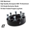 8x180 Wheel Spacers 2 inch Thick with M14x1.5 Studs, 125mm
