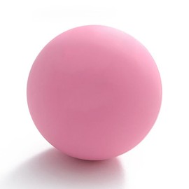 Massage Ball, Yoga, Fascia Rubber, Round Ball, Foot Massage Balls, Set for Muscle Relaxation, Myofascial Deep Tissue Muscle Therapy, All Ages (Pink)