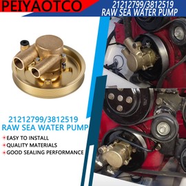 21212799 Sea Water Pump Fit For Volvo Penta 4.3L 5.0L 5.7L V8 V6 GXI GL Mounted Sea Water Pump Replace 3812519