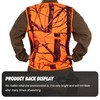 Volein Blaze Orange Hunting Vest with Pocket, Lightweight Deer Hunting