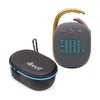 JBL Clip 4 Portable Bluetooth Wireless Speaker Bundle with divvi!