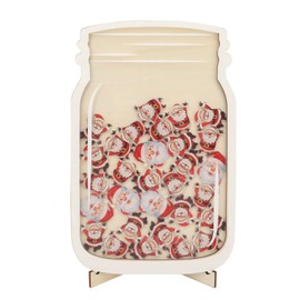 Reward Jar Versatile Rugged Lightweight Portable Durable Classroom Reward Jars for Home School Father Christmas