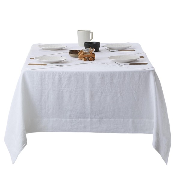 Tseapeni Linen Tablecloth 60 x 108 Inch - 100% Pure